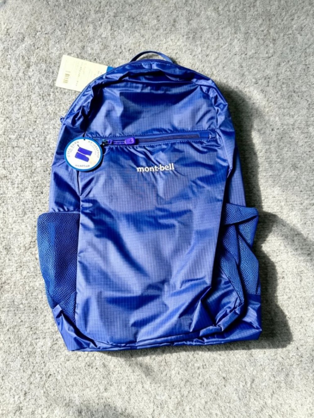 Montbell Blue 15L Lightweight Backpack